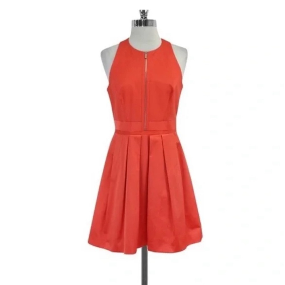 Karen Mullen Pink Cocktail Dress with Zipper